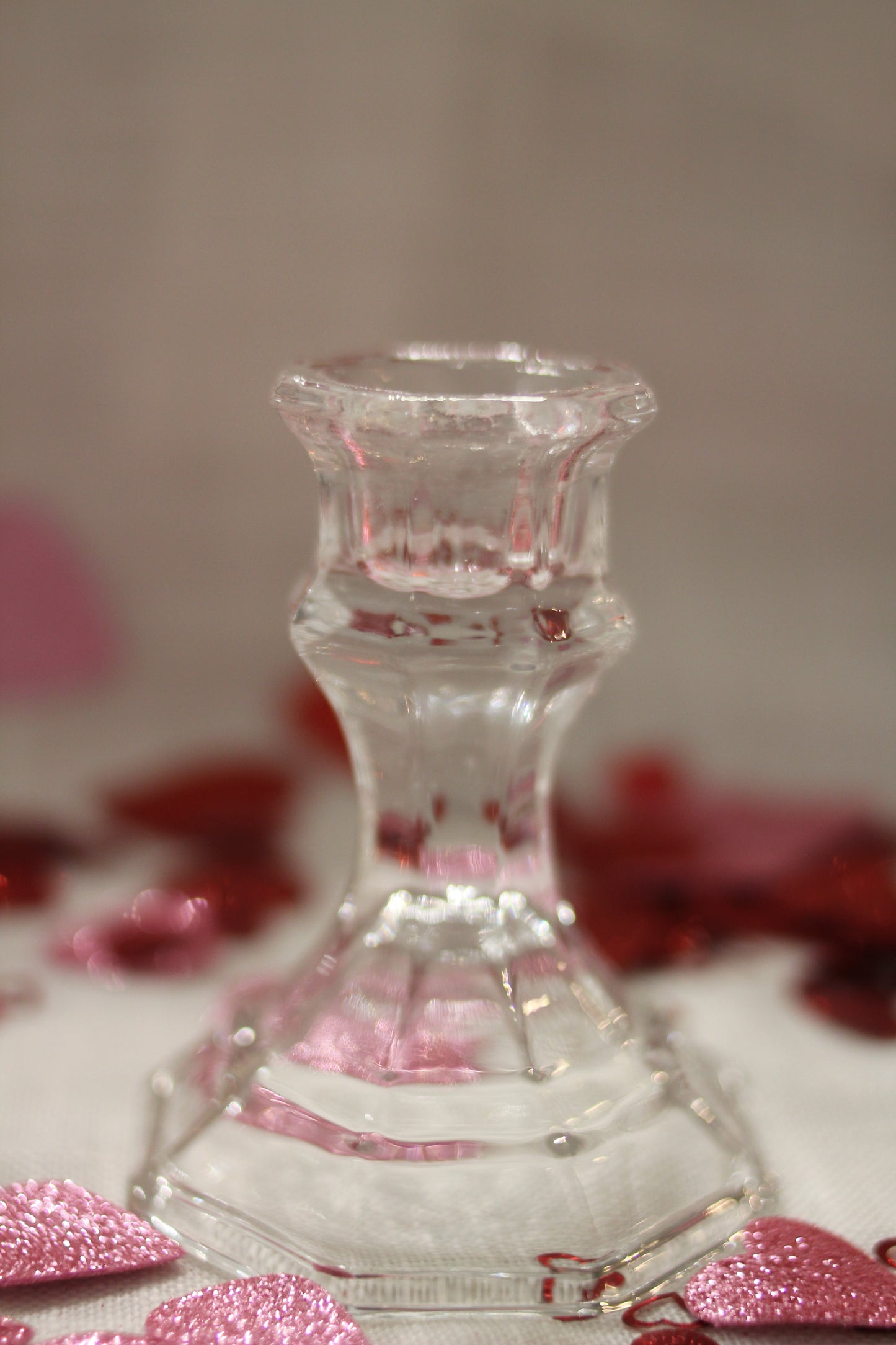 Elegant Glass Candle Holder